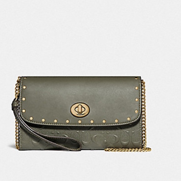 Coach chain crossbody in signature leather - Picture 3 of 8